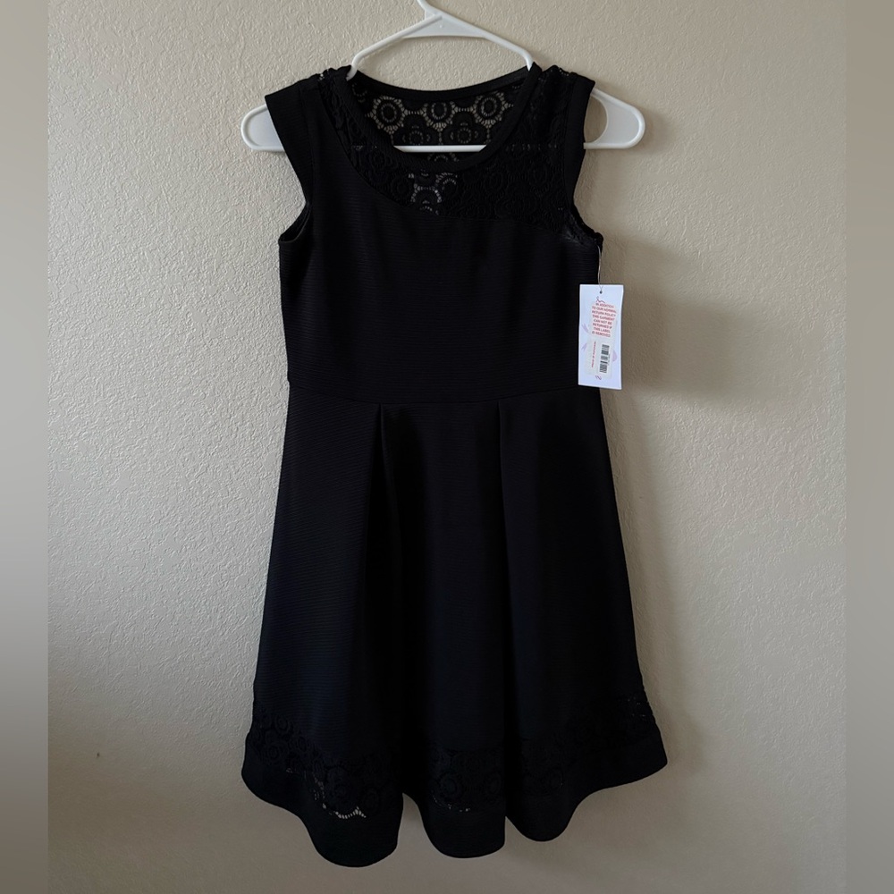 Elegant Black Kids Dress